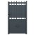 Puerta de aluminio resistente a medida con color personalizable Carlet Gardengate
