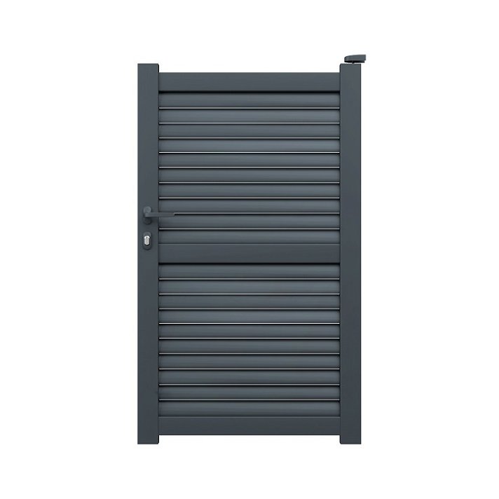 Puerta de aluminio resistente a medida con un color personalizable Lalín Gardengate