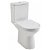 Vaso WC con tecnologia Rimless scarico verticale con cassetta e sedile modello Aris Gala