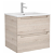 Mueble de baño de 60 cm de ancho con 2 cajones y de acabado natural Monterrey Salgar