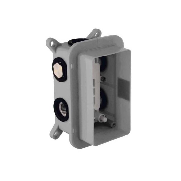 Caixa de registo de duche termostática de encastrar de 2 ou 3 vias - CLEVER