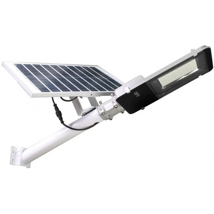 Farola led con panel solar policristalino y bateria de litio de alta calidad 200W Jandei