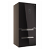 Réfrigérateur double porte verre noir RFD 77820 Teka