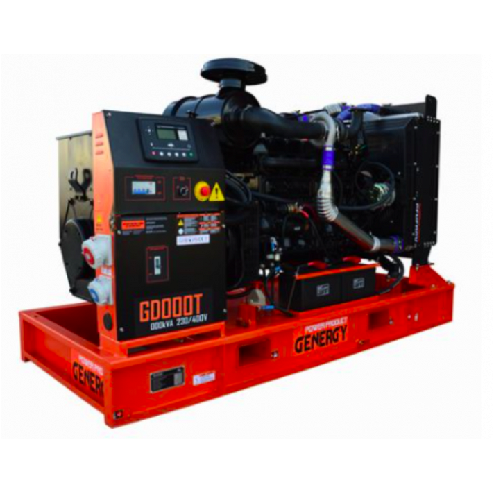 Gerador 286000W GD350T Open Diesel Genergy