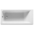 Bañera para instalación encastrada de 170 cm fabricada en acrílico de color blanco Easy Square Roca