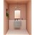 Conjunto de móveis de casa de banho de 2 portas com fecho amortecido 50x35x50 cm Street Royo