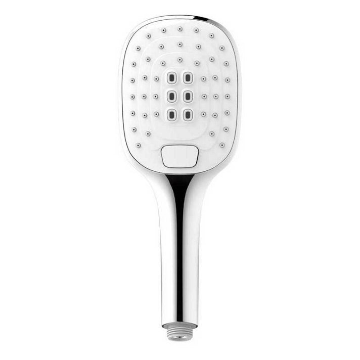 Teléfono moderno para ducha fabricado en ABS con un acabado cromado Style Clever