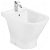 Roca The Gap white porcelain bidet with one taphole 35cm