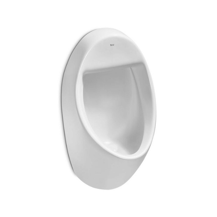 Urinal mit Zulauf von hinten 42,5 cm gefertigt aus Porzellan in Weiß Euret von ROCA