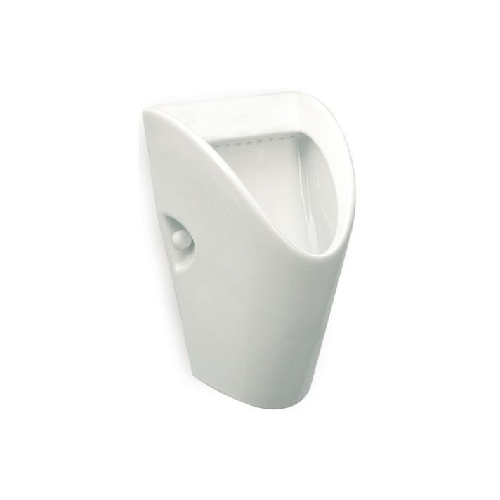 Urinario con entrada posterior de 32,5 cm fabricado en porcelana de color blanco Chic Roca