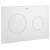 Placca PL10 Dual Bianco Opaco In Wall One Roca