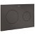 Placca PL10 Dual Marrone Opaco In Wall One Roca