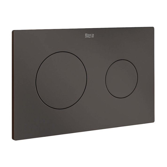 Placca PL10 Dual Marrone Opaco In Wall One Roca