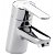 Roca Victoria single-handle wash-basin tap 10.3cm with chain connector and chrome finish