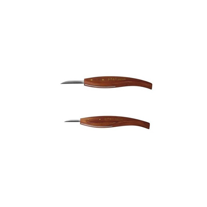 Cuchillo para talla de precisión con corte recto y afilado fino con mango ergonómico Pfeil