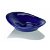Vasque à poser sur plan de 53 cm avec bonde de vidage et de couleur bleue MORFYS Unisan