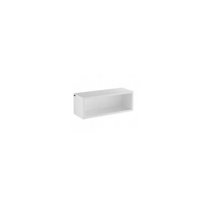 Repisa para cuarto de baño de 60 cm hecho de MDF con acabado en color blanco WCA Unisan