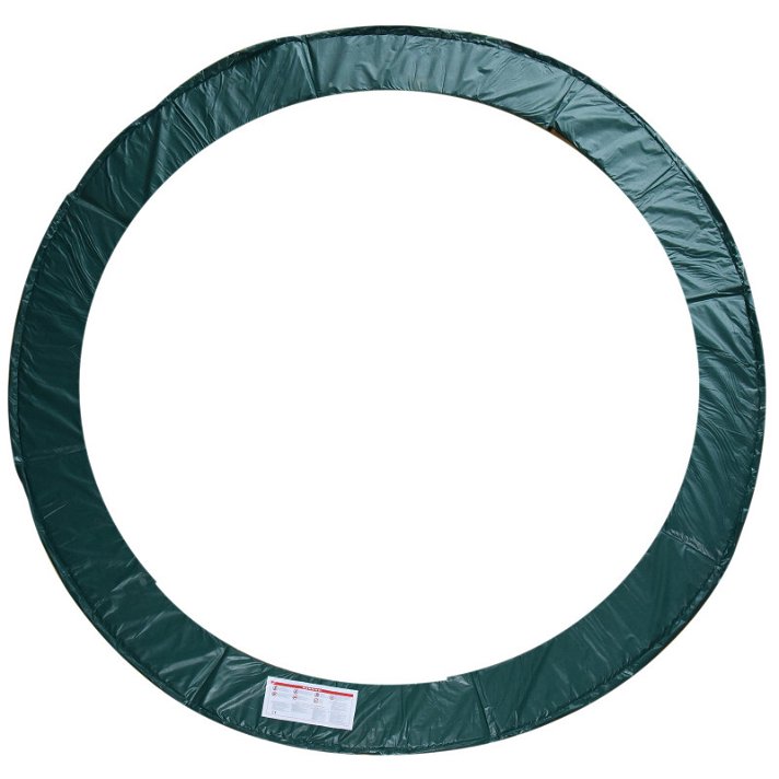 Cobertura de proteção para borda de trampolim redonda 305 cm de cor verde HomCom