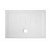 Receveur de douche extra plat de 90 x 70 cm en porcelaine de couleur blanche Waterline Unisan