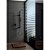 Conjunto de ducha empotrado de diseño moderno con un acabado negro mate Bahamas Imex