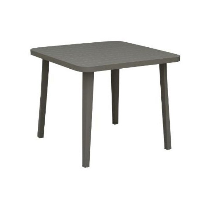 Table basse carrée en aluminium érable IberoDepot