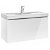 Mueble de baño con lavabo 110cm Blanco Brillo Stratum Roca