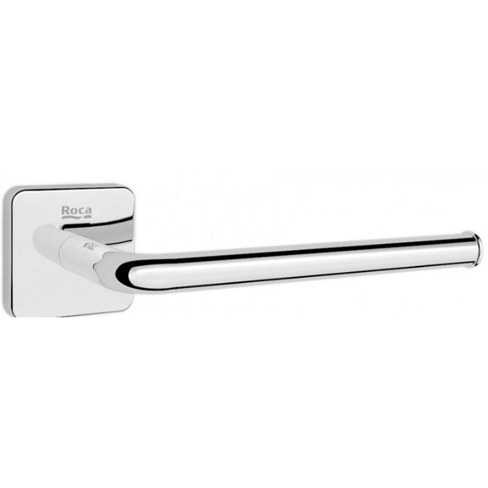 Roca Victoria toilet roll holder without cover made of metal with a gloss finish 18.1cm