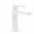 Grifo monomando para lavabo con caño de 16 cm fabricado de latón con acabado en color blanco mate S Loft TRES