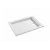 Plato de ducha para encastrar de 100 cm hecho en acrílico con acabado en color blanco Strado Unisan