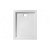 Plato de ducha diseño rectangular de 100 cm hecho en acrílico con acabado en color blanco Strado Unisan