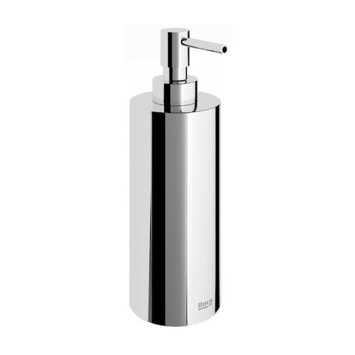 Distributeur de savon à poser de 6,2 cm en métal avec finition brillante Victoria Roca