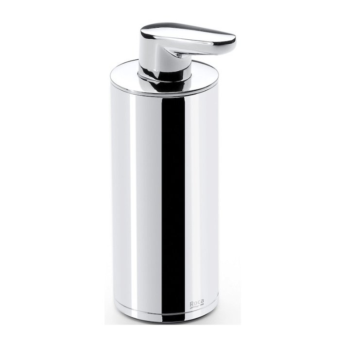 Distributeur de savon à poser de 6,2 cm en métal avec finition brillante Hotels 2.0 Roca