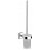 Roca Victoria glass wall-mounted toilet brush made of metal and glass 7.6cm