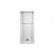 Receveur de douche de 170 cm fabriqué en acrylique de couleur blanche Strado Unisan