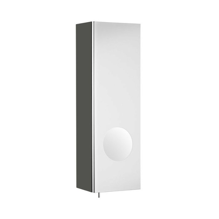 Armoire de toilette avec ouverture à droite de 20 cm de couleur gris anthracite Luna Roca