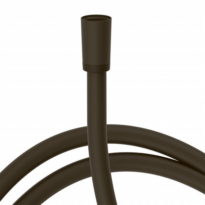 Flexible de douche satiné au design élégant de 170 cm avec finition de couleur noir bronze TRES