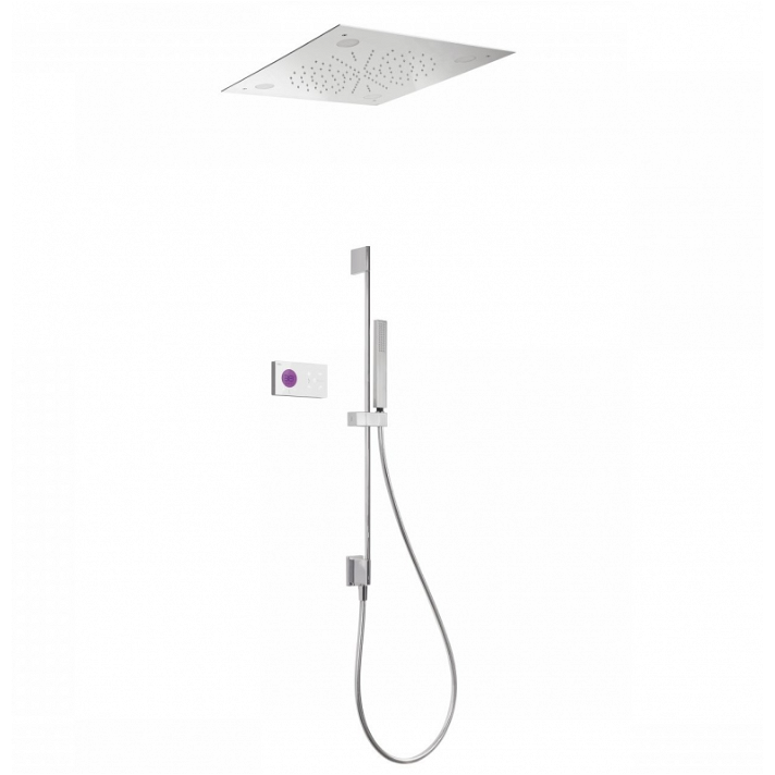 Set doccia termostatica elettronica a 2 vie Shower Technology TRES