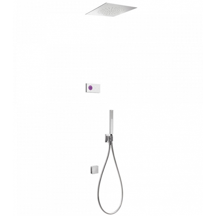 Kit de bañera-ducha termostático electrónico 38x38 Shower Technology TRES