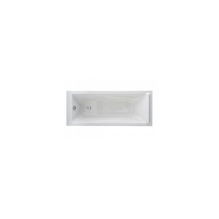Bañera rectangular de 170x70 cm de acrílico con un acabado en color blanco Easy Unisan