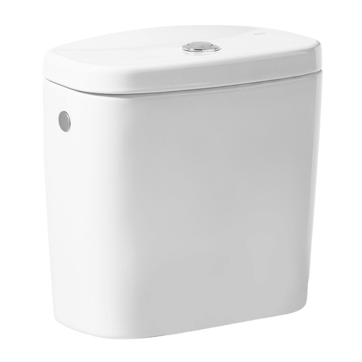 Cisterna para inodoro con sistema de doble descarga y toma lateral de 38,5 cm Victoria Roca