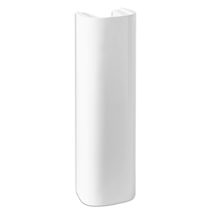 Coluna apta para lavatório de 20,5 cm de largura fabricado em porcelana de cor branca Meridian Roca