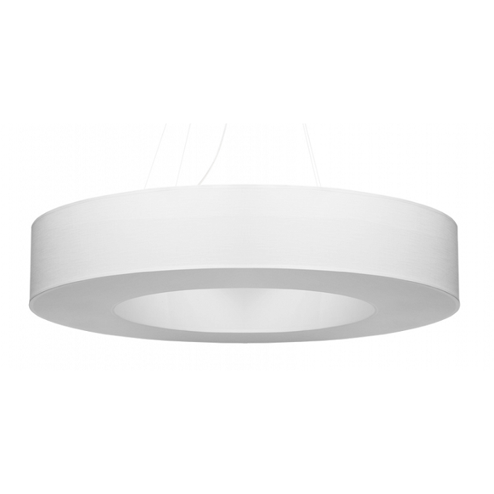 Lampe suspendue blanche Saturne 90 Sollux