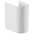 Demi-colonne pour lavabo de 20 cm en porcelaine de couleur blanche Debba Roca