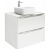 Muble con lavabo de baño de 60 cm fabricado en MDF de color blanco Inspira Soft Roca