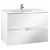 Meuble de salle de bains avec plan vasque et 2 tiroirs de 90 cm couleur blanche Unik Victoria-N Roca
