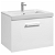 Meuble de salle de bains de 60 cm avec plan vasque et un tiroir blanc brillant Unik Prisma Roca