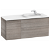Mueble de baño de 120 cm de ancho con lavabo derecho color roble Unik Beyond Roca