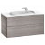 Mobile da bagno con lavabo ceramico e 2 cassetti 100 cm di larghezza colore rovere Unik Beyon Roca