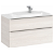 Mueble de baño con lavabo y 2 cajones de 100 cm de ancho color fresno nórdico Unik Beyond Roca