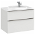 Mueble de baño con lavabo y 2 cajones de 80 cm de ancho color gris ártico Unik Beyond Roca
